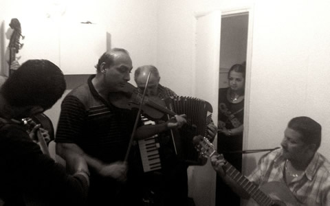 Recording with some of Gypsy Stars – this is from a session at one of their houses – I just put mics in the room and they played Recording with some of Gypsy Stars – this is from a session at one of their houses – I just put mics in the room and they played